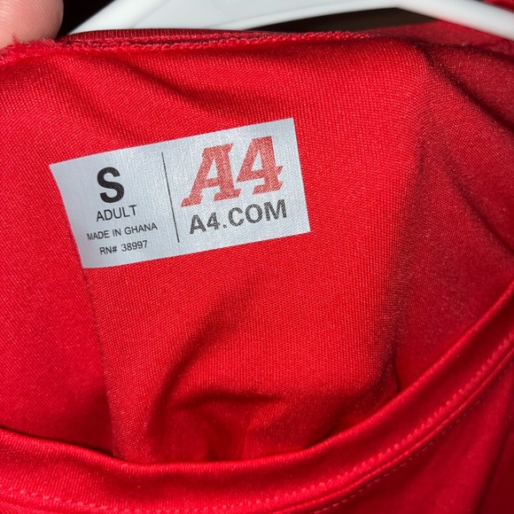 Red Patriots Logo Men's Shirt size small - Picture 4 of 5